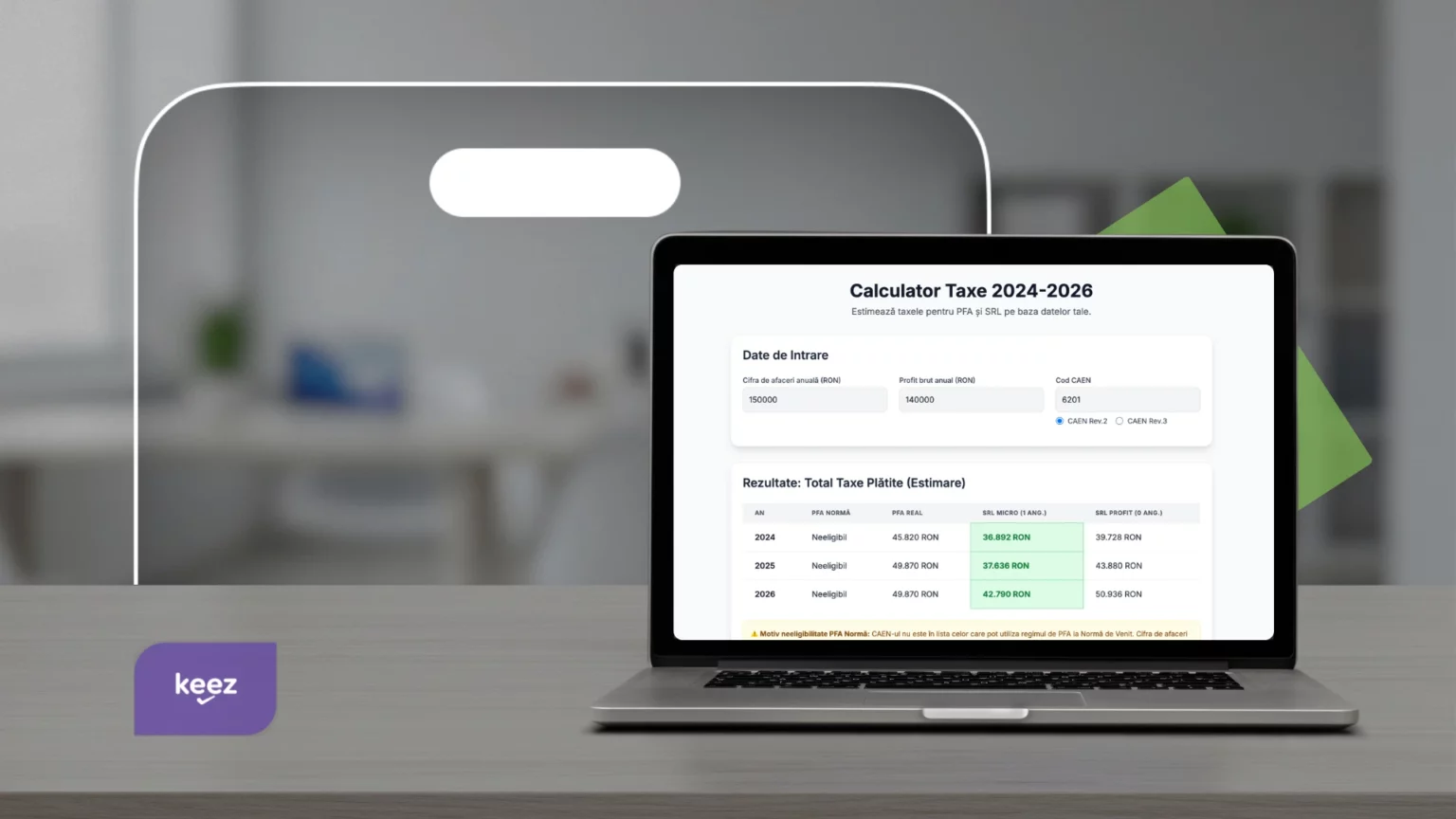 Calculator Taxe si Impozite