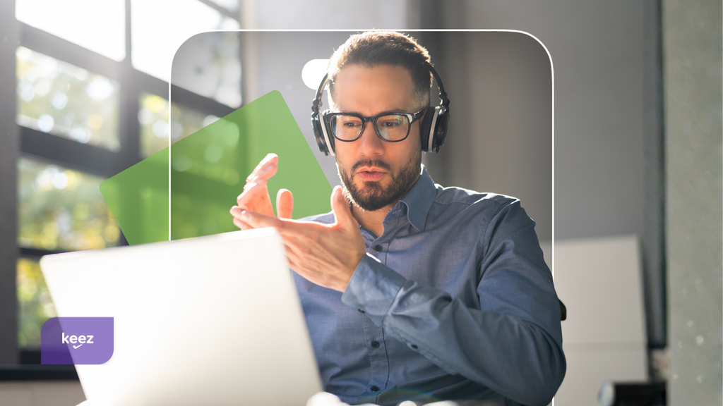 Webinar Keez de întrebări și răspunsuri fiscale cu comunități de freelanceri, susținut de Stelian Trandafir, CEO Keez